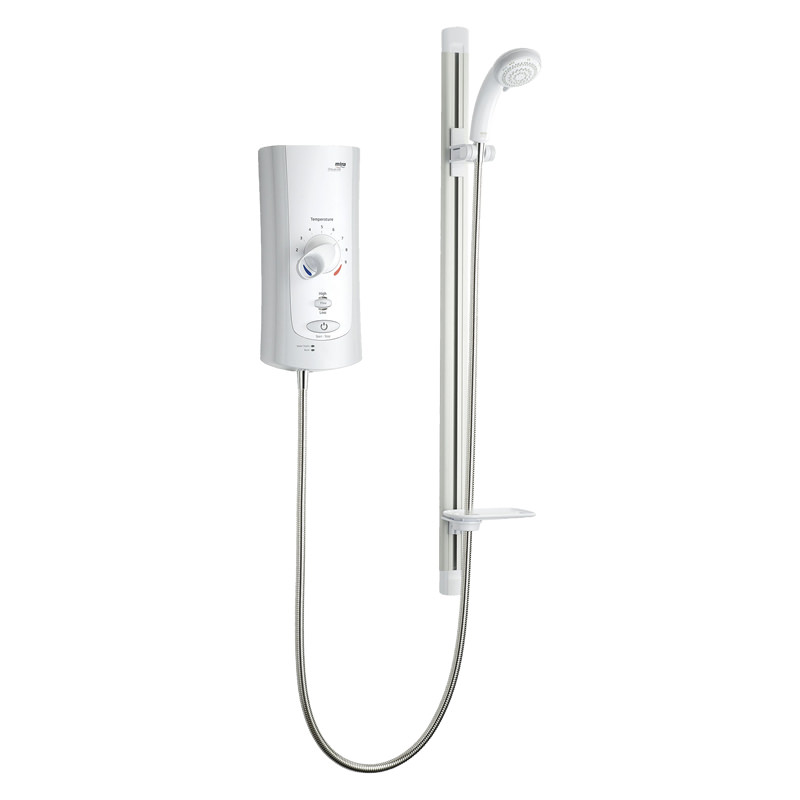 Mira Advance ATL Flex Thermostatic Electric Shower 9.0kW - White/Chrome | Mira 1.1643.005 