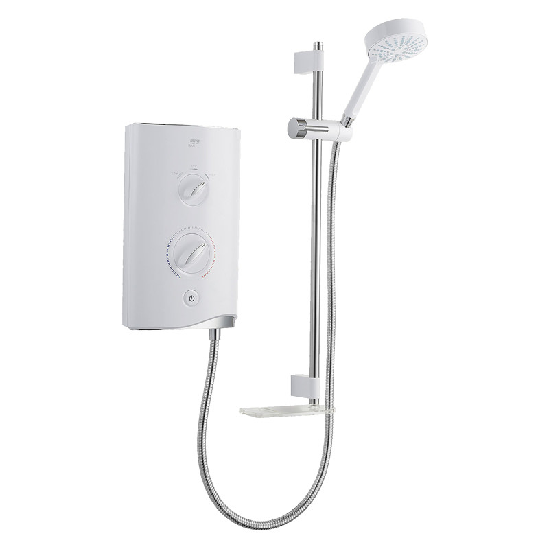 Mira Sport Electric Shower 10.8kW - White/Chrome | Mira 1.1746.004 | National Shower Spares