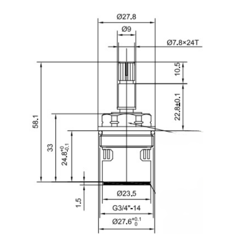 Inventive Creations Bc3 3 4 Tap Cartridge Pair Inventive Creations