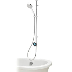 Aqualisa Optic Q Smart Shower Exposed with Bath Fill - Gravity Pumped (OPQ.A2.EV.DVBTX.23) - main image 1