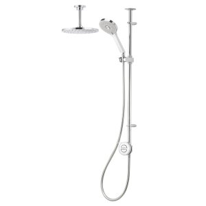 Aqualisa Unity Q Smart Shower Exposed with Adj and Ceiling Fixed Head - Gravity Pumped (UTQ.A2.EV.DVFC.23) - main image 1