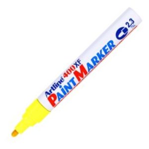 Artline EK400 Paint Marker - Yellow (EK400 YELLOW) - main image 1