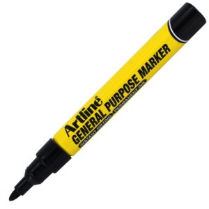 Artline General Purpose Marker - Black (EKPR GPM BLK) - main image 1