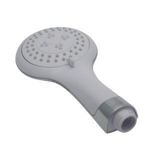 Bristan WC 3 Function Chrome Handset With White Faceplate (HAND125 WC) - main image 1