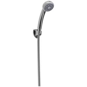 Croydex Amalfi Single Function Shower Set With Bracket - Chrome (AM250641) - main image 1