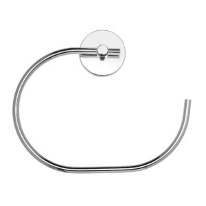 Croydex Flexi-Fix Pendle Towel Ring - Chrome (QM411541) - main image 1