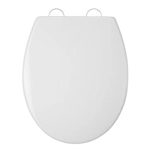 Croydex Lomond Stick 'N' Lock Family Toilet Seat - White (WL112222H) - main image 1