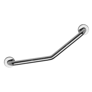 Croydex Stainless Steel Angled Grab Bar - Chrome (AP501341) - main image 1