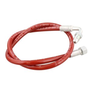 EOGB Durable Flexible Oil Hose - Ruby Red - 890mm (F11-0890-A-14M-S-14F) - main image 1