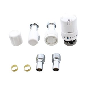 EPH EMTRV Thermostatic Radiator Valve & Lockshield Pack (EMTRV15) - main image 1