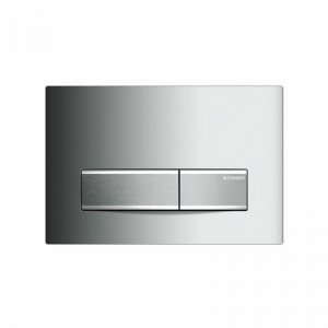 Geberit Sigma 50 dual flush plate - gloss chrome (115.788.21.5) - main image 1