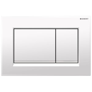 Geberit Sigma30 Dual Flush Plate - White (115.883.11.1) - main image 1