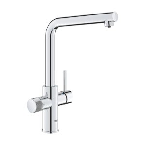 Grohe Blue Pure Minta Filtered Water Tap - L-Spout - Chrome (30600000) - main image 1