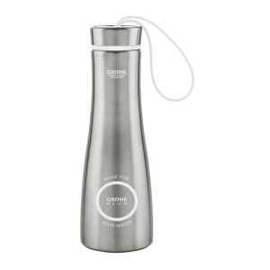 Grohe Blue Thermo Drinking Bottle - Stainless Steel (40848SD0) - main image 1