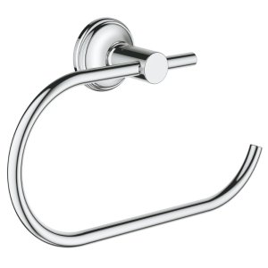 Grohe Essentials Authentic Toilet Roll Holder - Chrome (40657001) - main image 1