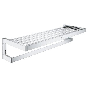 Grohe Selection Cube Multi Bath Towel Rack - Chrome (40804000) - main image 1