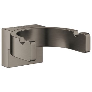 Grohe Selection Double Robe Hook - Brushed Hard Graphite (41049AL0) - main image 1