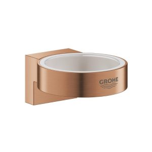 Grohe Selection Glass/Soap Dish Holder - Brushed Warm Sunset (41027DL0) - main image 1