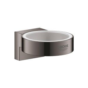 Grohe Selection Glass/Soap Dish Holder - Hard Graphite (41027A00) - main image 1