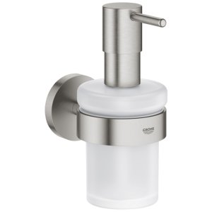 Grohe Start Soap Dispenser With Holder - Supersteel (41195DC0) - main image 1