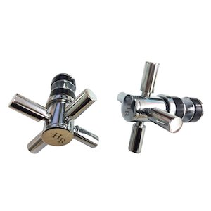 Hudson Reed Tec cross heads (pair) - chrome (SP350) - main image 1