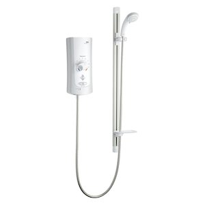 Mira Advance ATL Flex Thermostatic Electric Shower 9.8kW - White/Chrome (1.1643.006) - main image 1