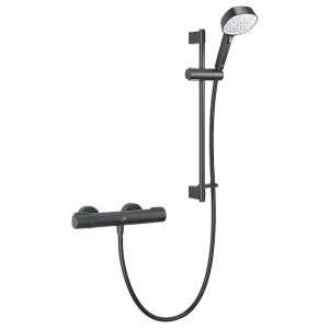 Mira Relate Thermostatic EV Bar Mixer Shower - Matt Black (1.1836.466) - main image 1