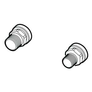 Mira Magna bath/shower mixer outlet adaptors (1618.110) - main image 1