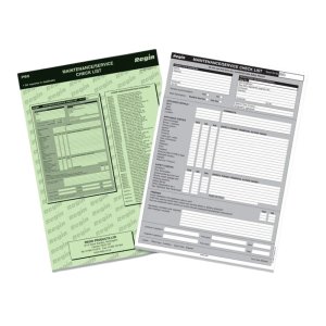 Regin Maintenance Check List Pad (REGP65) - main image 1