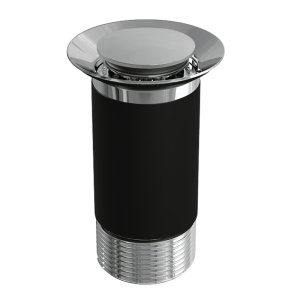 Top-Fix Basin Click Clack Waste - Unslotted - Chrome (TFIXBU1) - main image 1