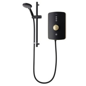 Triton Amala Electric Shower 8.5kW - Brushed Brass (REAMA87) - main image 1