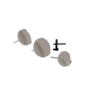 Vaillant Control Knob - Grey- Pack Of 3 (114288) - main image 1