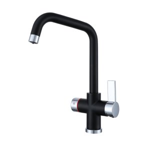 Westco Clever Alpina Instant 4-in-1 Digital Boiling Water Tap - Black/Chrome (922222UK) - main image 1