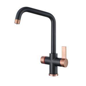 Westco Clever Alpina Instant 4-in-1 Digital Boiling Water Tap - Black/Copper (922223UK) - main image 1