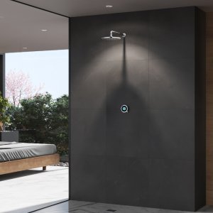 Aqualisa Optic Q Smart Shower Concealed with Fixed Head - Gravity Pumped (OPQ.A2.BR.23) - main image 2