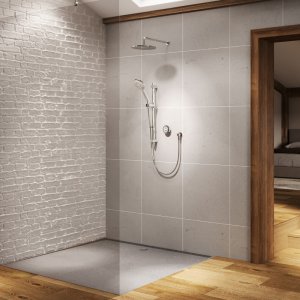 Aqualisa Unity Q Smart Shower Concealed with Adj and Wall Fixed Head - HP/Combi (UTQ.A1.BV.DVFW.23) - main image 2