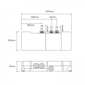 Aqualisa Visage exposed digital shower with adjustable shower head - Gravity Pumped (VSD.A2.EV.14) - main image 2