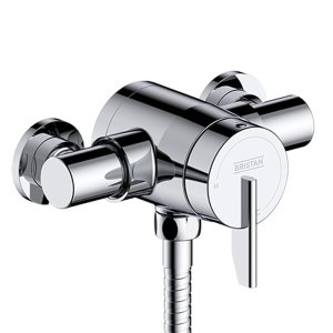 Bristan Sonique 3 Exposed Mini Valve Mixer Shower - Chrome (SOQ3 SHXAR C) - main image 2