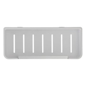 Croydex Shower Shelf With Wiper Blade - White/Chrome (QM950022) - main image 2