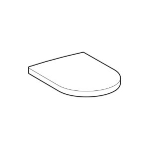 Geberit iCon Toilet Seat - White (500.670.01.1) - main image 2