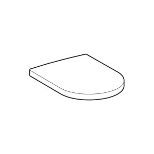 Geberit iCon Toilet Seat - White (574130000) - main image 2