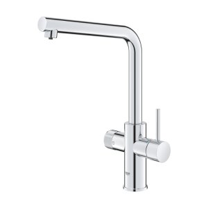 Grohe Blue Pure Minta Filtered Water Tap - L-Spout - Chrome (30600000) - main image 2