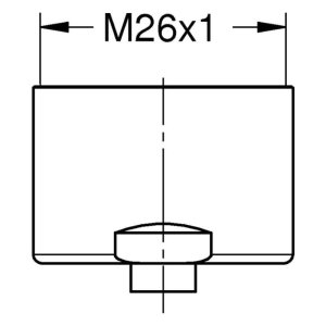 Grohe Flow Control/Aerator (48343000) - main image 2