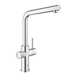 Grohe Red Duo Kitchen Tap and Medium Size Boiler - L-Spout - Chrome (30341001) - main image 2