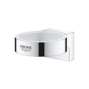 Grohe Selection Glass/Soap Dish Holder - Chrome (41027000) - main image 2