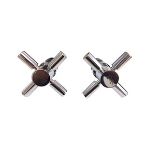 Hudson Reed Tec cross heads (pair) - chrome (SP350) - main image 2