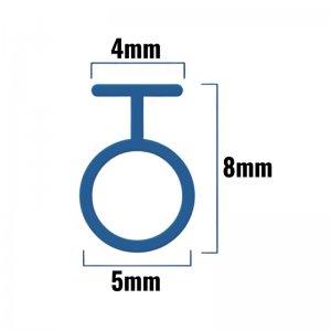 Inventive Creations Small Tee Bubble Seal - 1900mm Long (STB 1900) - main image 2