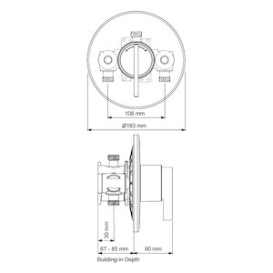 Mira Silver B valve only (1.1628.005) - main image 2