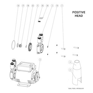 Salamander pump mechanical service kit 03 (SKMECHA03) - main image 2