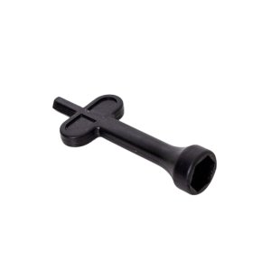 Top-Fix Basin Click Clack Waste - Slotted - Matt Black (TFIXBS2) - main image 2